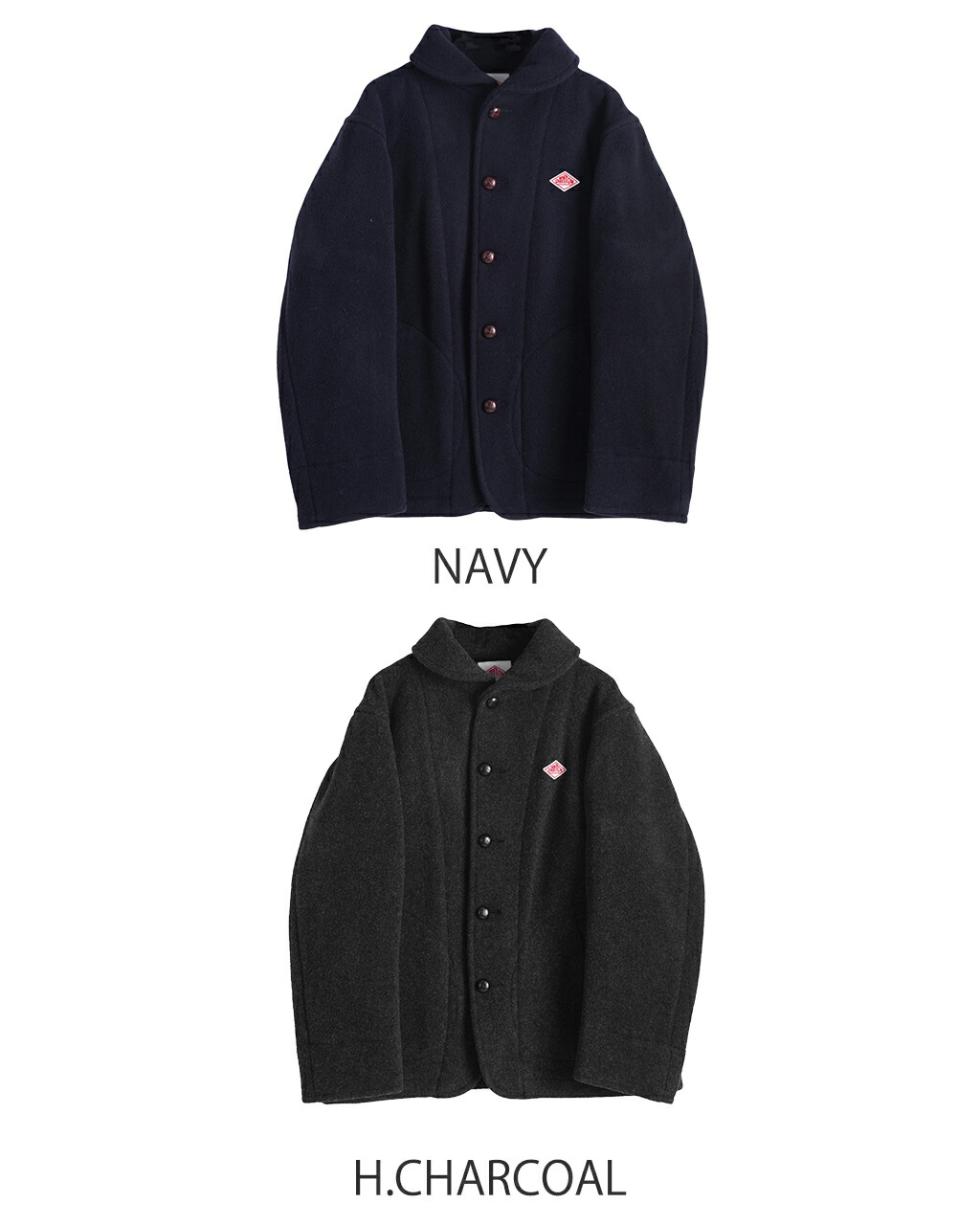 楽天市場】ダントン DANTON ライトパイル ウールモッサ ラウンドカラー