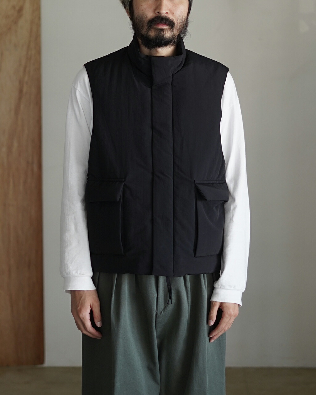 楽天市場】スティルバイハンド STILL BY HAND スタンドカラー パデッド