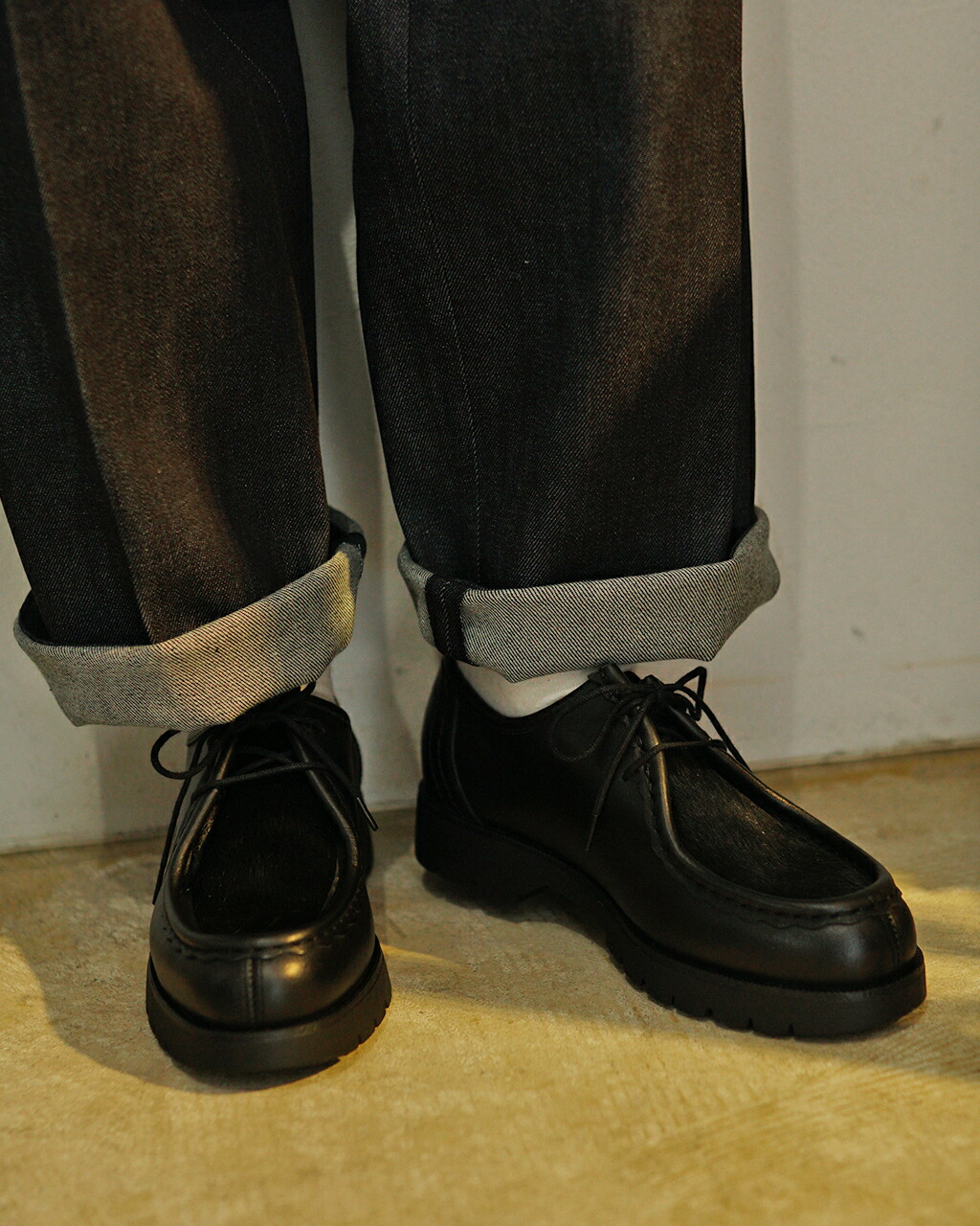 楽天市場】クレマン KLEMAN チロリアンシューズ レザーシューズ ファー