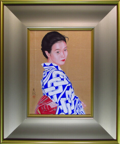 青山亘幹 絵画 夏 日本画 青山亘幹 絵画 夏 日本画