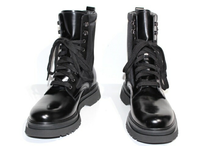 楽天市場】PRADA プラダ コンバットブーツ メンズ8ハーフ 約27.5cm