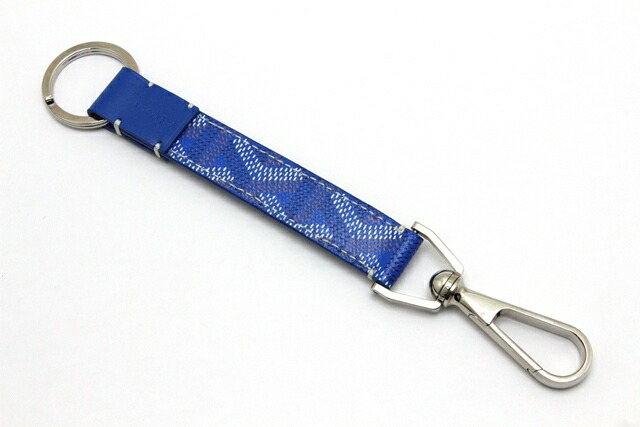 楽天市場】GOYARD ゴヤール キーリング ブルー コーティングキャンバス