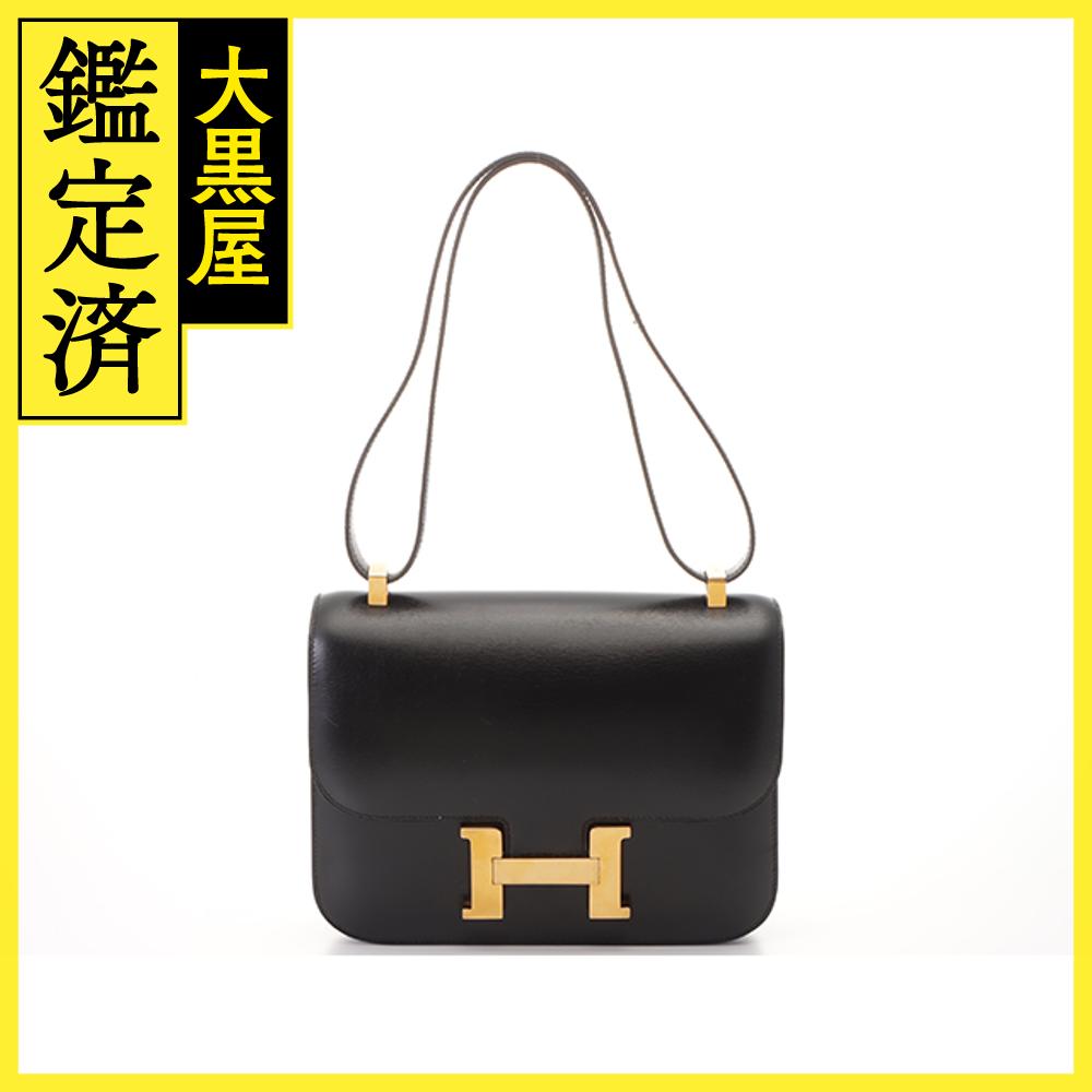 楽天市場】HERMES エルメス ショルダーバッグ コンスタンス23 ブラック