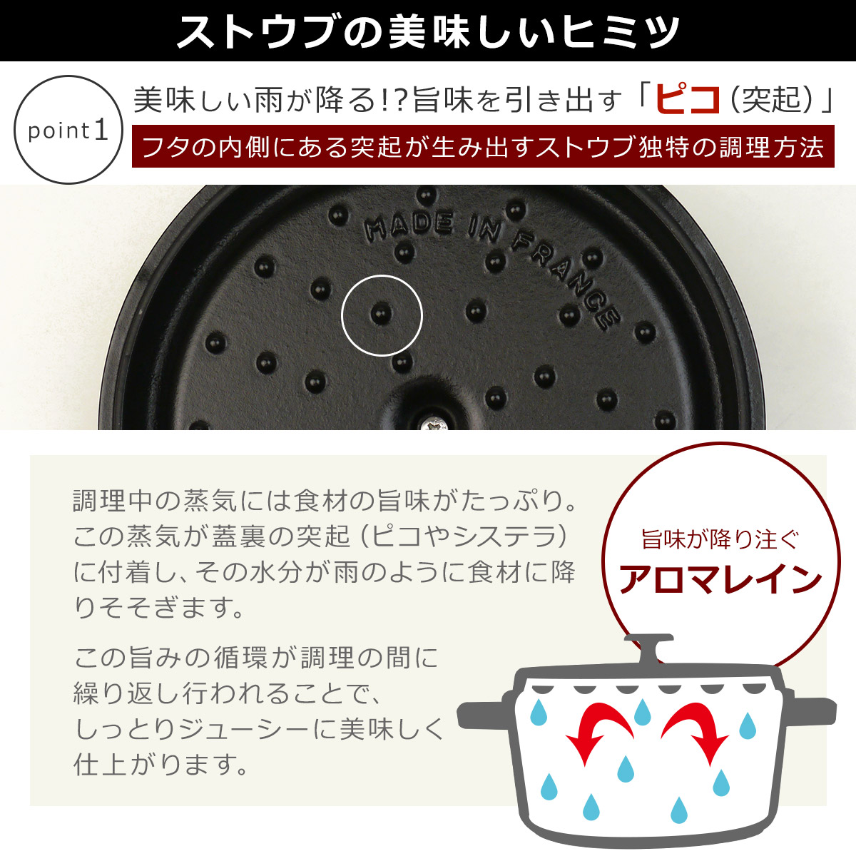 楽天市場】ストウブ 鍋 ピコ ココット オーバル 27cm STAUB ブラック
