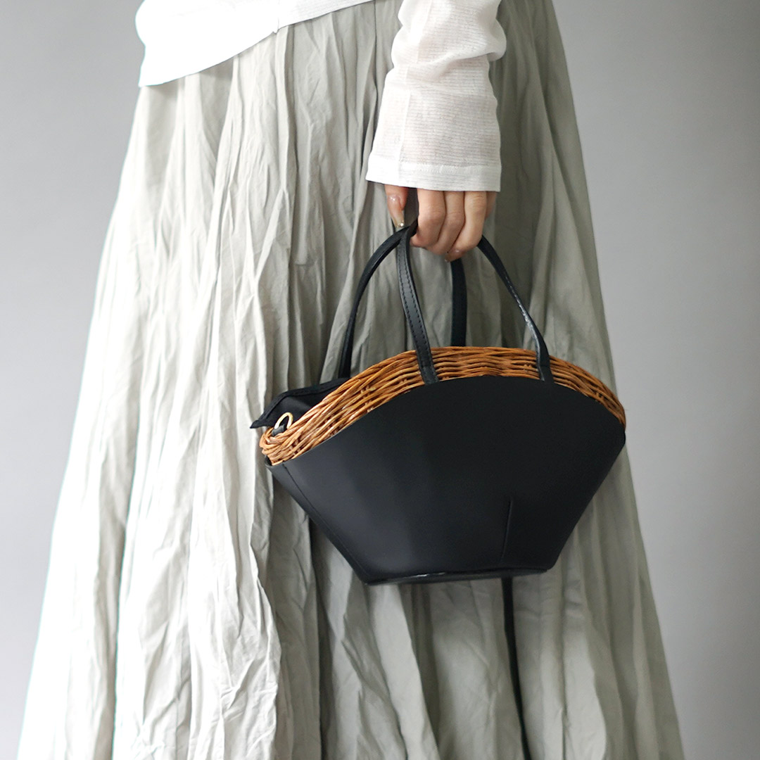 楽天市場】【動画あり】BAGMATI（バグマティ） ショルダー かごバッグ