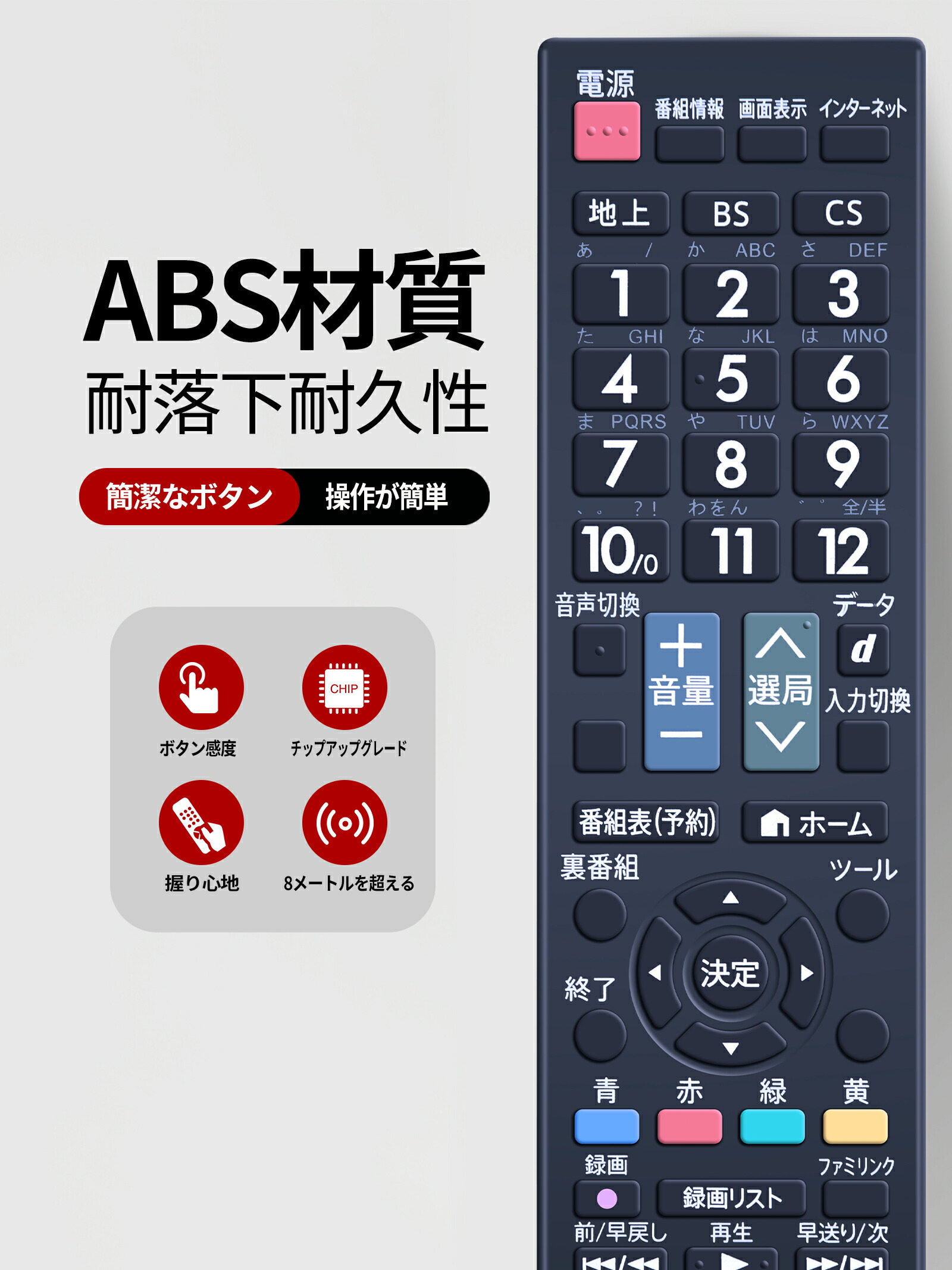 楽天市場】テレビリモコン GB333SA for SHARP シャープ AQUOS液晶