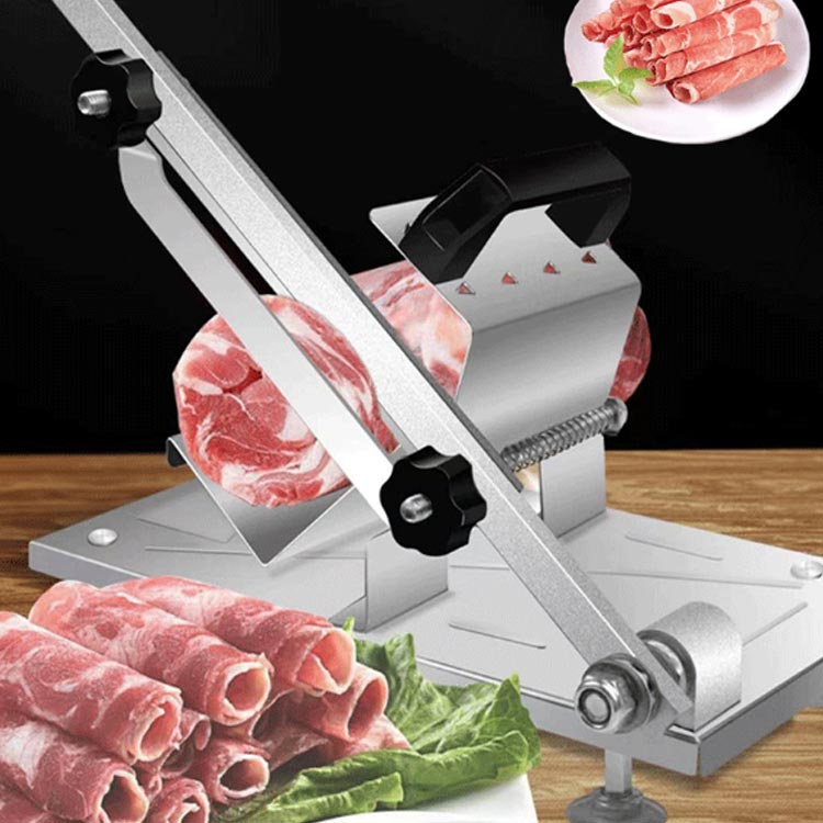 楽天市場】【替え刃1枚付き】ミートスライサー 手動式 スライサー