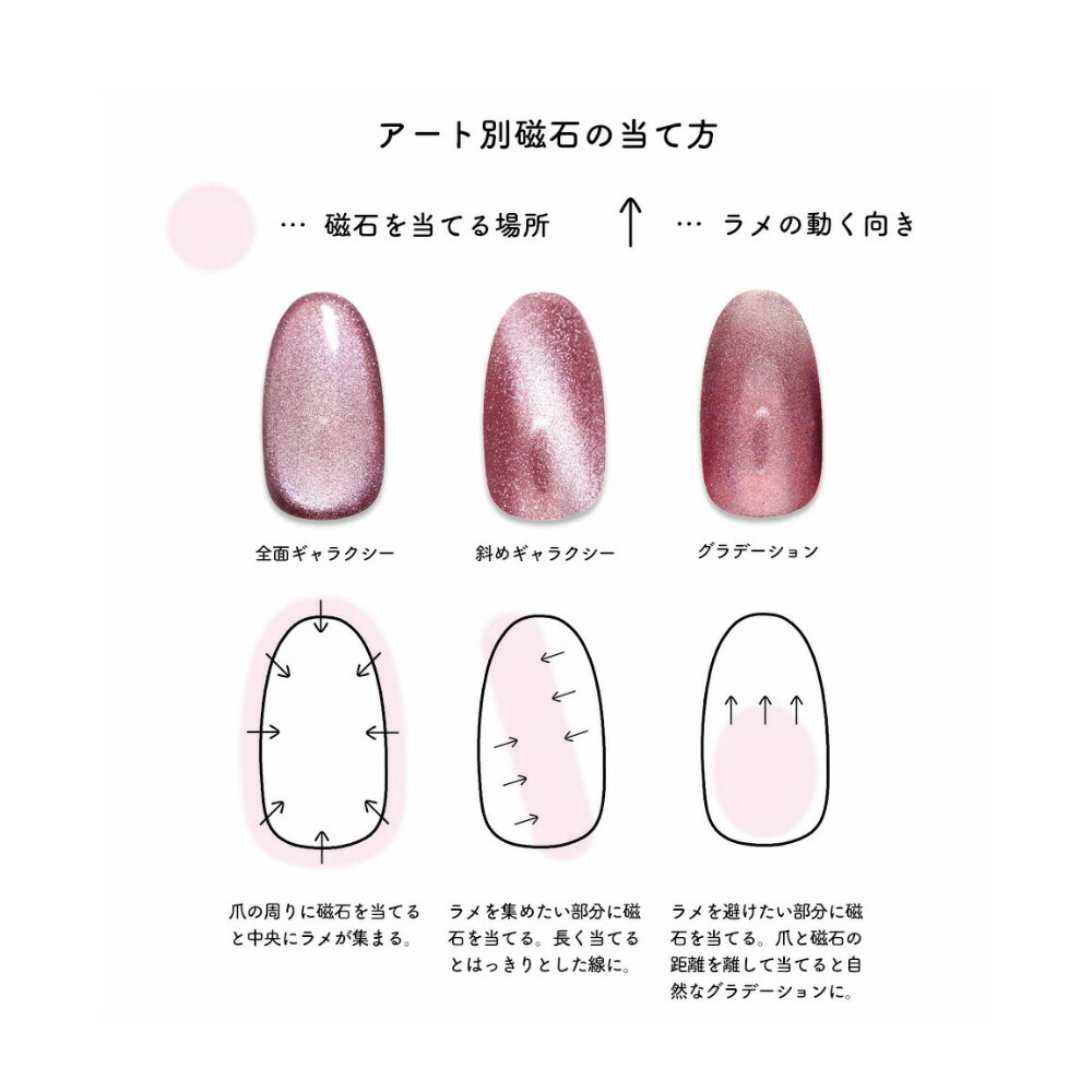 楽天市場】全色セット マグネットネイル ネイルタウンジェル