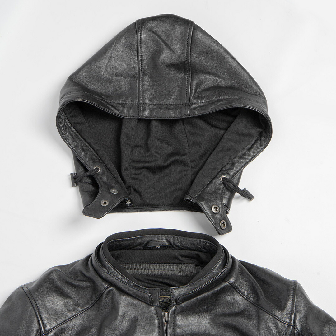 楽天市場】DEGNER デグナー フード付きレザージャケット メンズ 本革