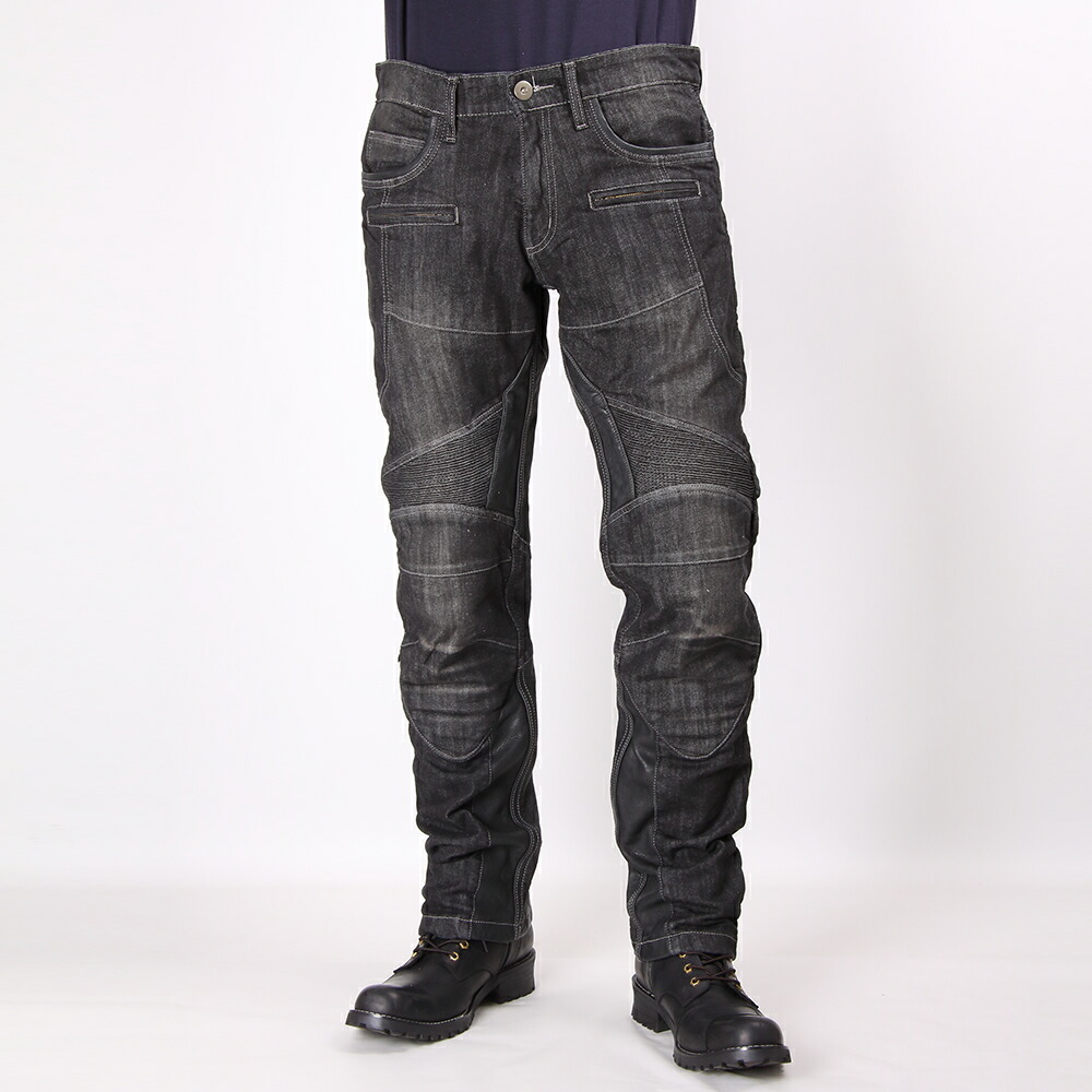 楽天市場】デニム ジーンズ メンズ パッチワーク ヒートガード付き