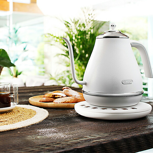 楽天市場】デロンギ アイコナ 温度設定機能付き電気カフェケトル