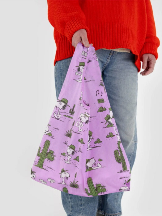 楽天市場】メール便 エコバッグ Baggu×Peanuts コラボレーション