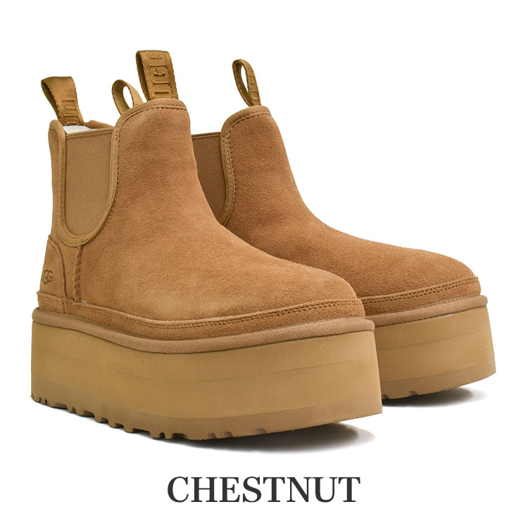 楽天市場】UGG アグ ニューメル プラットフォーム チェルシー
