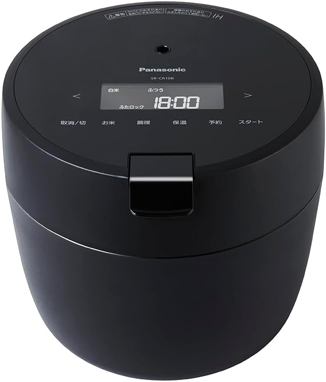 楽天市場】パナソニック 炊飯器 5合炊き SR-CR10B-K ブラック : 激安