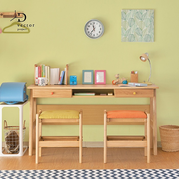 楽天市場】デスク ツインデスク 机 学習机 学習デスク 勉強机 2人用