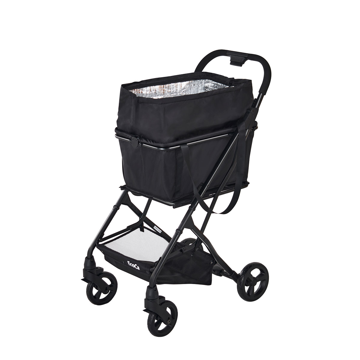 楽天市場】【ブラック エコカ】 おしゃれ 2段構造 耐荷重30kg 大容量