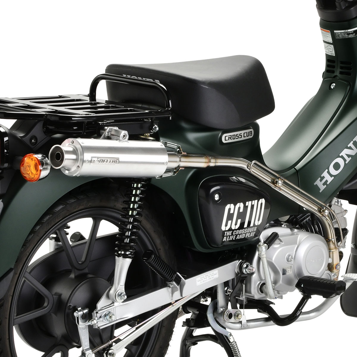 楽天市場】DELTA CROSSCUB110 クロスカブ110 18-24(JA60) DELTA バレル