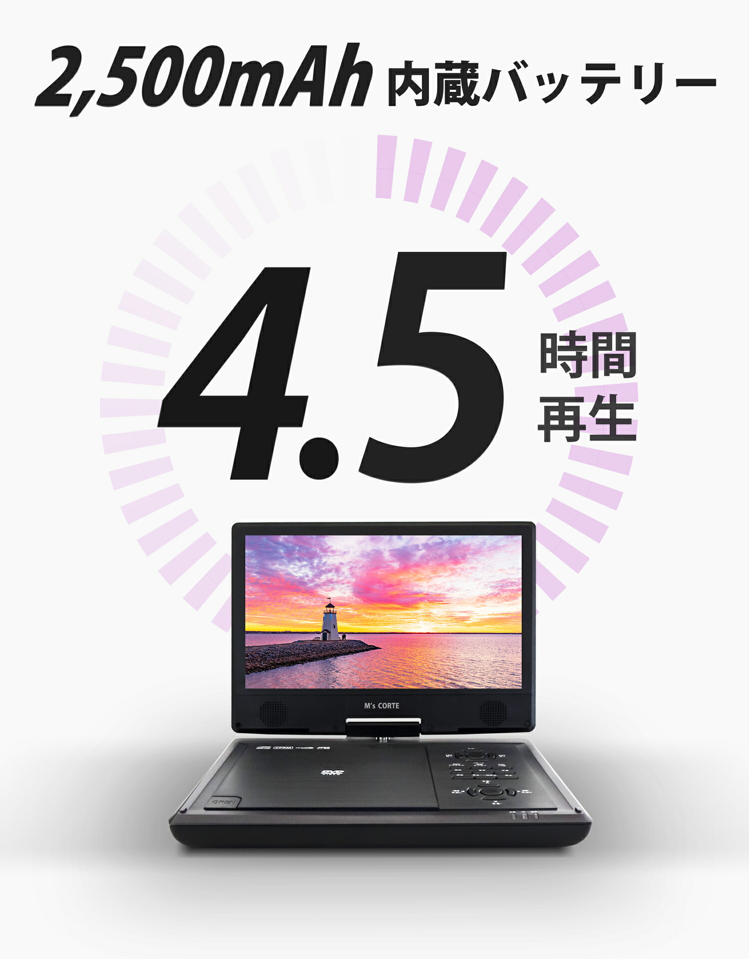 楽天市場】【メーカー直販】ダイニチ電子 DVDプレーヤー 高画質 M's