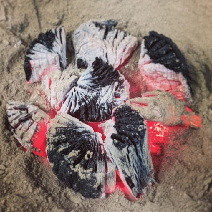 楽天市場】火鉢に最適！増田屋椚（くぬぎ）燃料用切炭15kgF-609