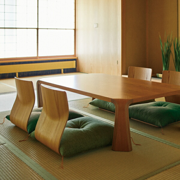 楽天市場】天童木工 藤森健次座イス メープル S-5046MP-NT［旅館 料亭