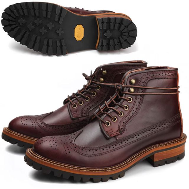 メンズブーツ 本革 ウィングチップ」の人気商品一覧 | 安い商品を通販