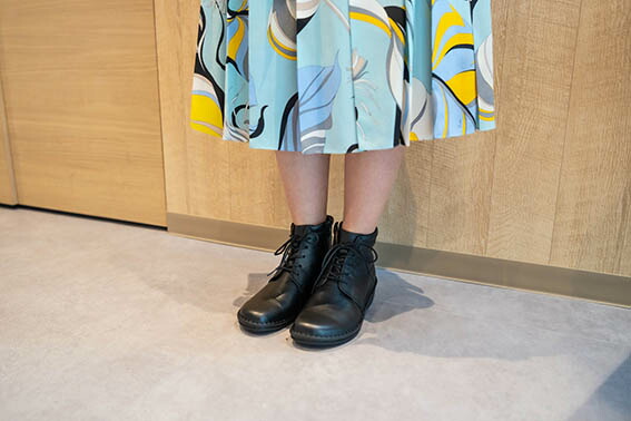 楽天市場】HPS hps 外反母趾 健康靴 ブーツ No.10723（ブラック