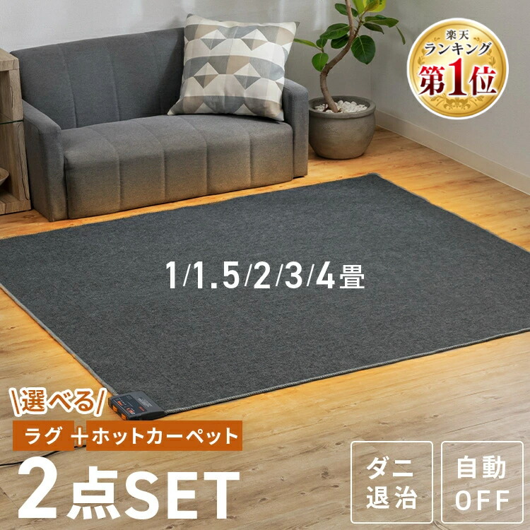 パナソニック Panasonic ホットカーペット 2畳用 かんたん床暖 ホット