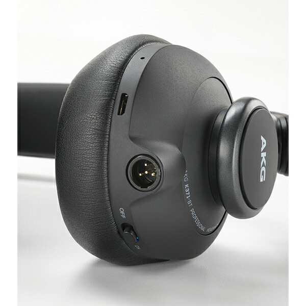 楽天市場】AKG アーカーゲー K371-BT-Y3 ワイヤレス ヘッドホン マイク