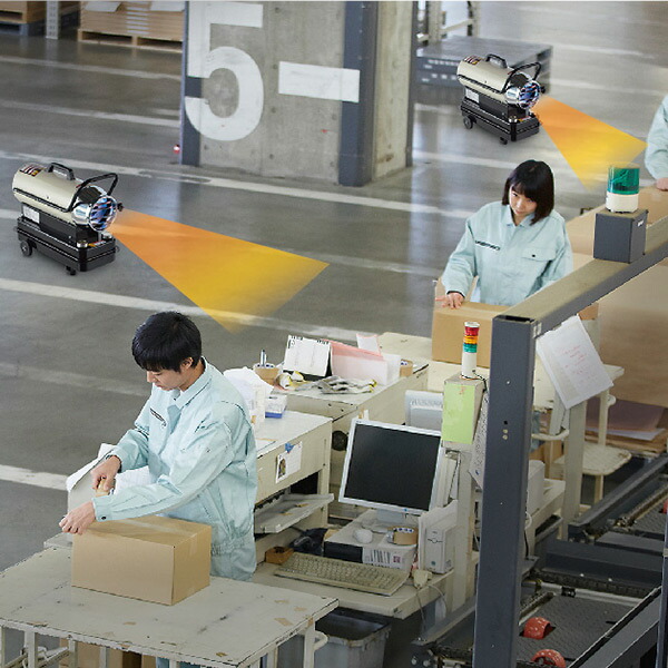 楽天市場】スポットヒーター 50/60Hz兼用 ヘルツフリー KH-30D