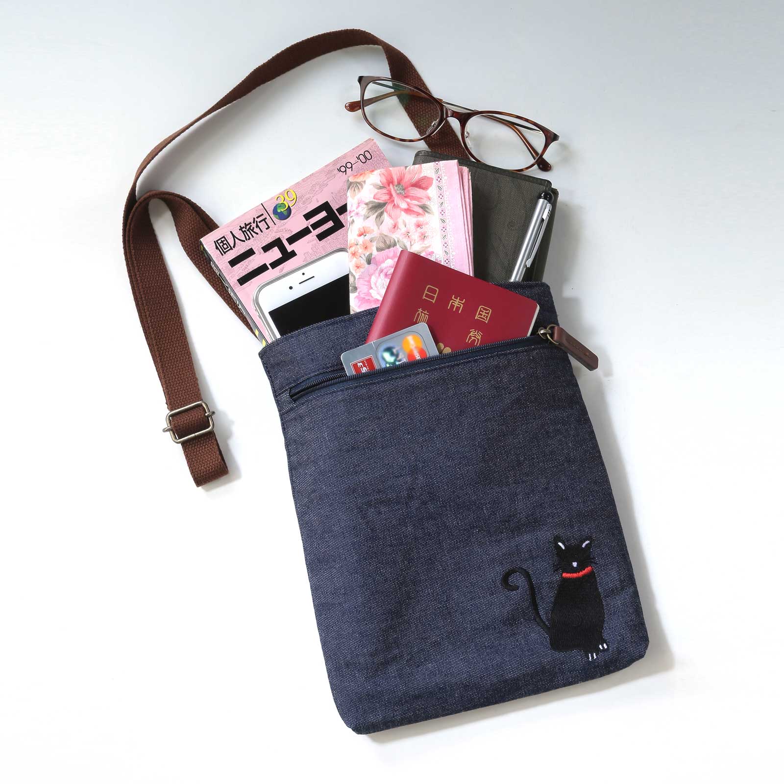 楽天市場】岡山デニム ショルダーバッグ レディース 斜めがけ