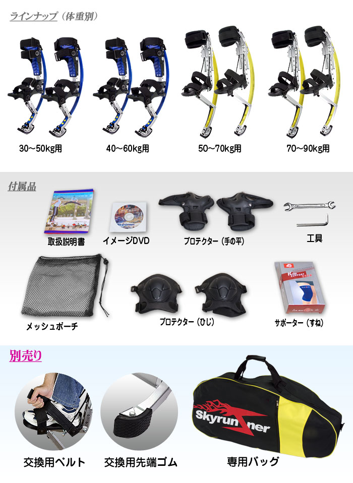 楽天市場】ジャンピングスティルト 西洋竹馬 40-60k用 ジャンピング