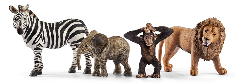 楽天市場】シュライヒ 動物フィギュア セット はじめてのワイルド