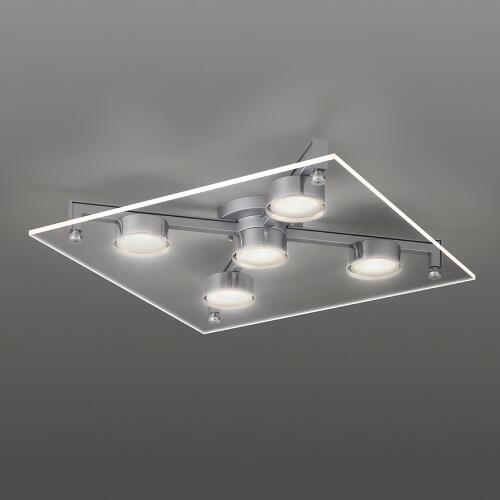 楽天市場】YAMAGIWA（ヤマギワ）シーリング照明 P-FLAT 5灯 クリア