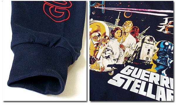 楽天市場】スターウォーズ Tシャツ メンズ ロンT 長袖 ネイビー ダース