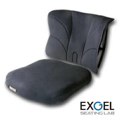 楽天市場】ジェルクッション 腰痛対策 低反発 EXGEL アウル サポート