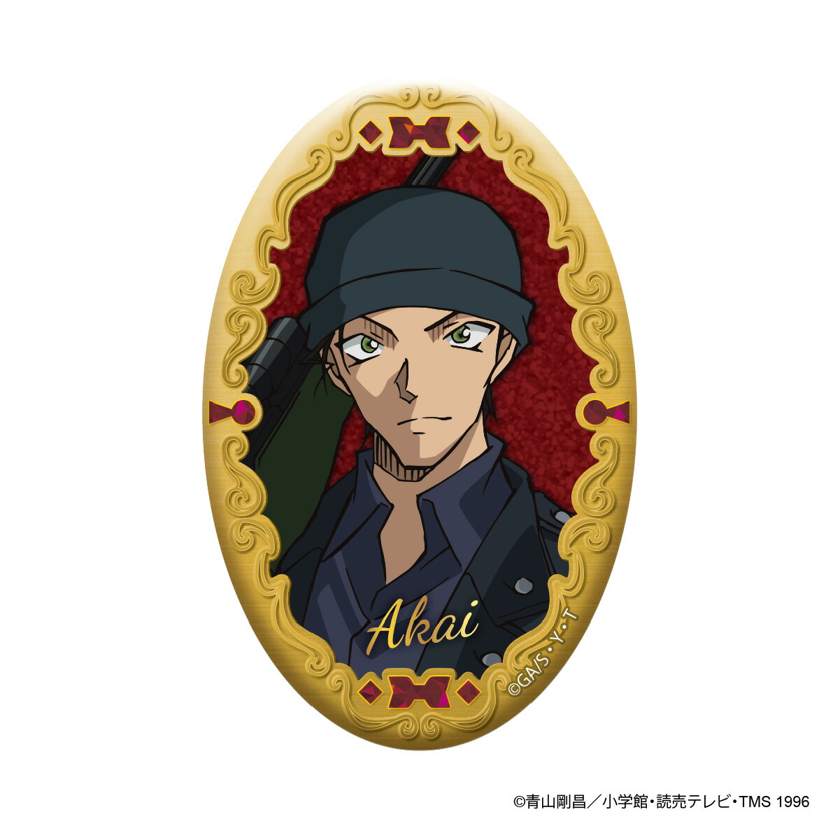 楽天市場】名探偵コナン オーバル缶バッジ｜江戸川コナン 工藤新一