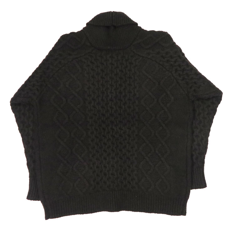 楽天市場】バーンズ BARNS シェットランドウール ショールカラー