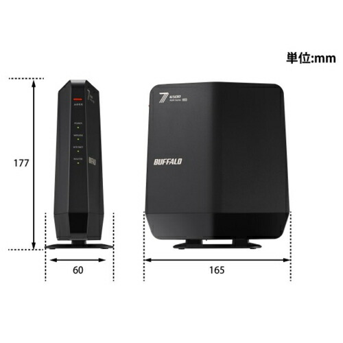 楽天市場】バッファロー(BUFFALO) WSR6500BE6P-BK Wi-Fi 7 be 5764+