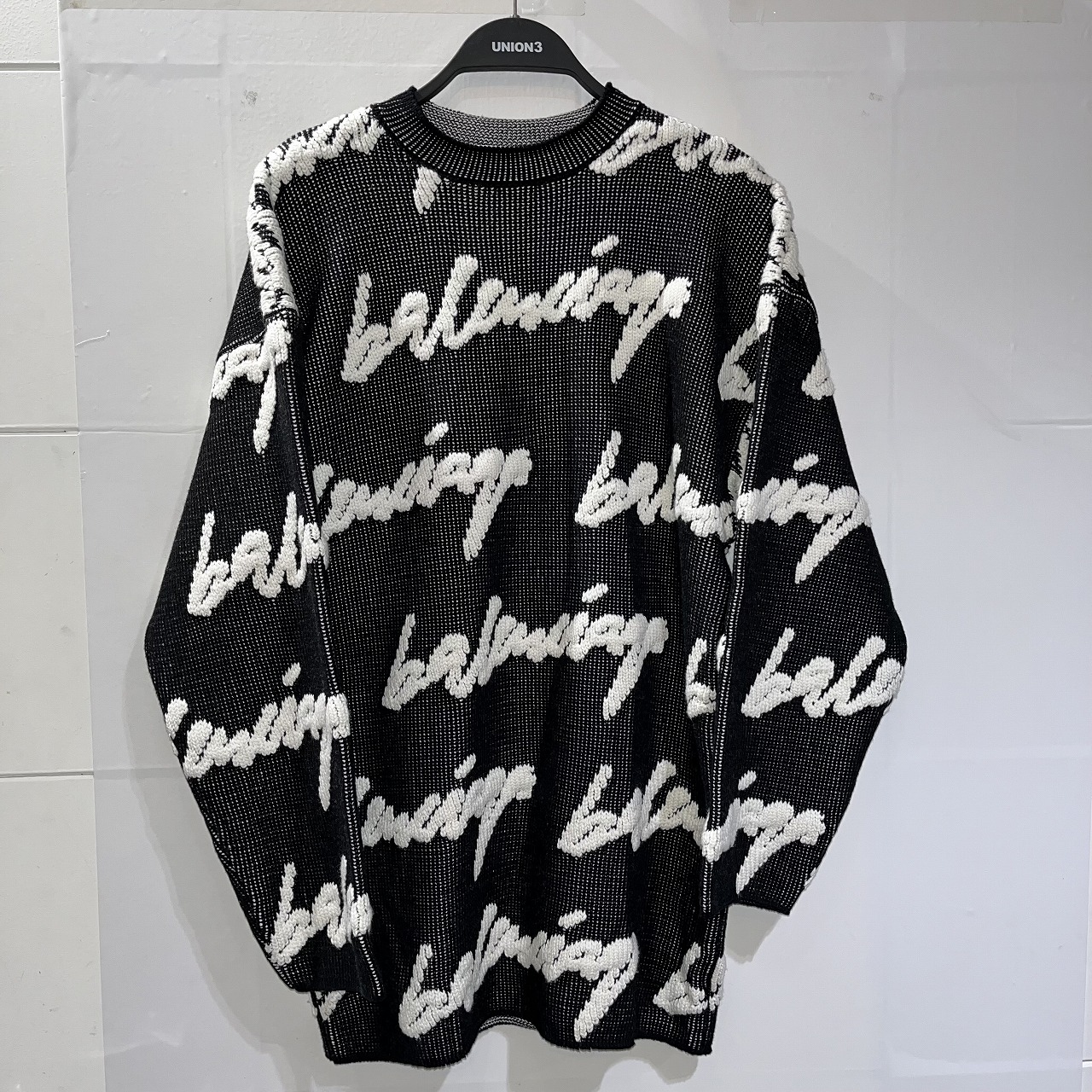 楽天市場】BALENCIAGA 20aw SCRIBBLE KNIT SWEATER サイズXS