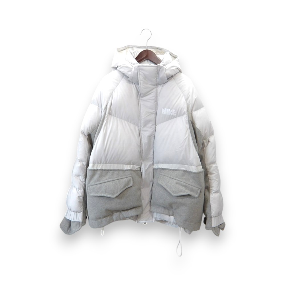 楽天市場】SACAI 20aw NIKE NRG RH PARKA WHITE サイズXL CT3269-043