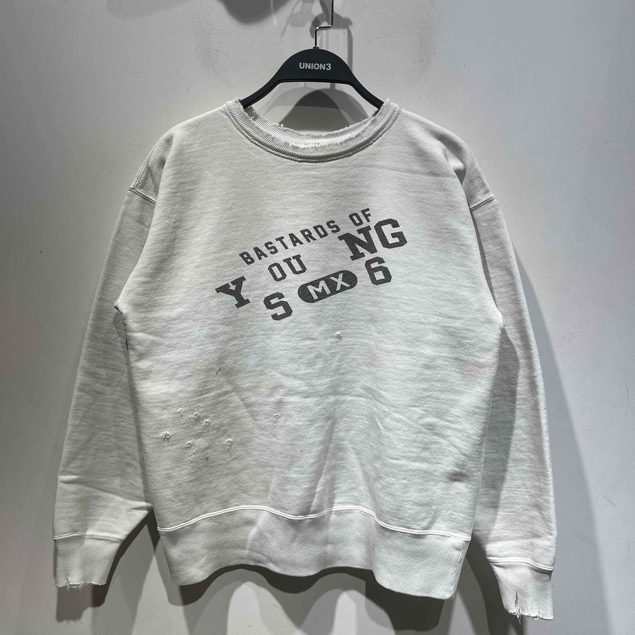 楽天市場】SAINT Mxxxxxx BerBerJin BJ_CREW NECK SWEAT / YOUNG / WHT