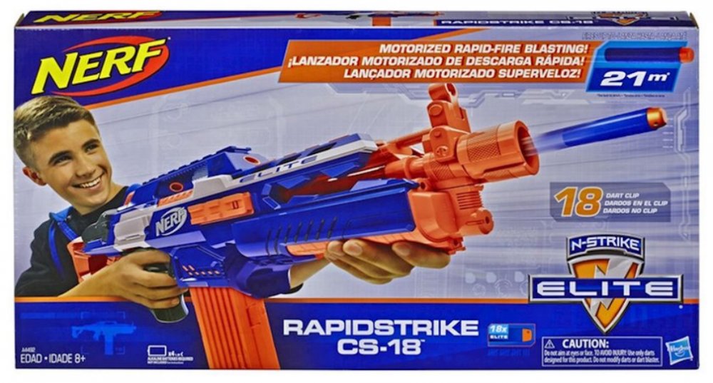 楽天市場】ナーフ N-ストライク エリート ラピッドストライク CS-18