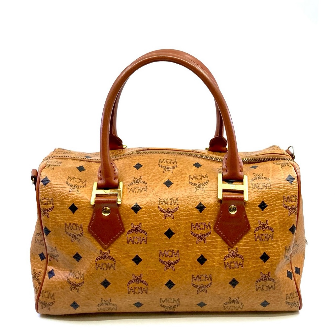 楽天市場】MCM エムシーエム ヴィセトス ハンドバッグ ミニボストン