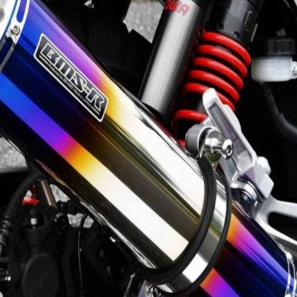 BEAMS BEAMS R-EVO スリップオンマフラー G184-53-P1J ヒートチタン