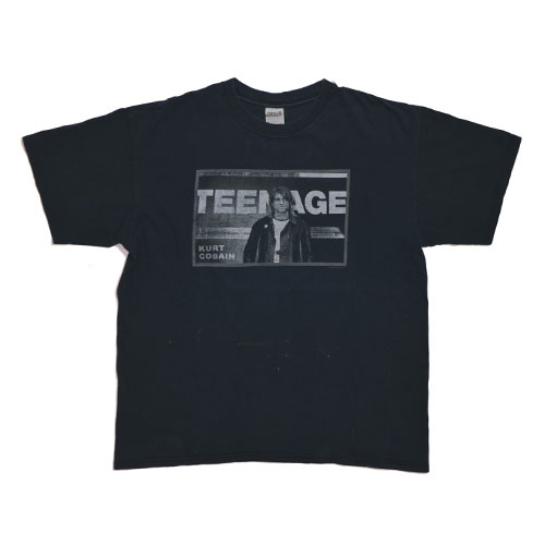 楽天市場】Kurt Cobain Teenage カート・コバーン Vintage T-shirt