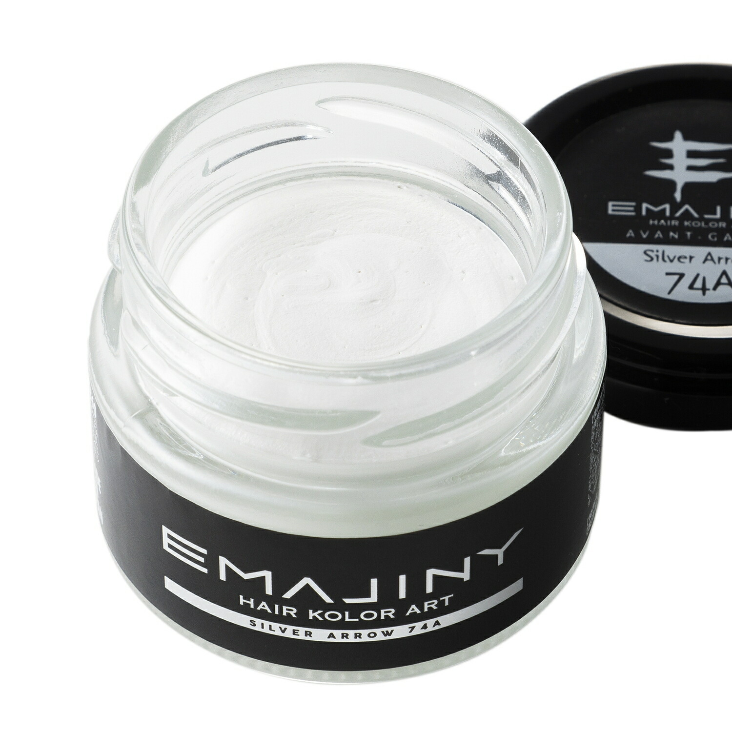 楽天市場】エマジニー シルバーアロー ヘアカラー ワックス 銀 36g