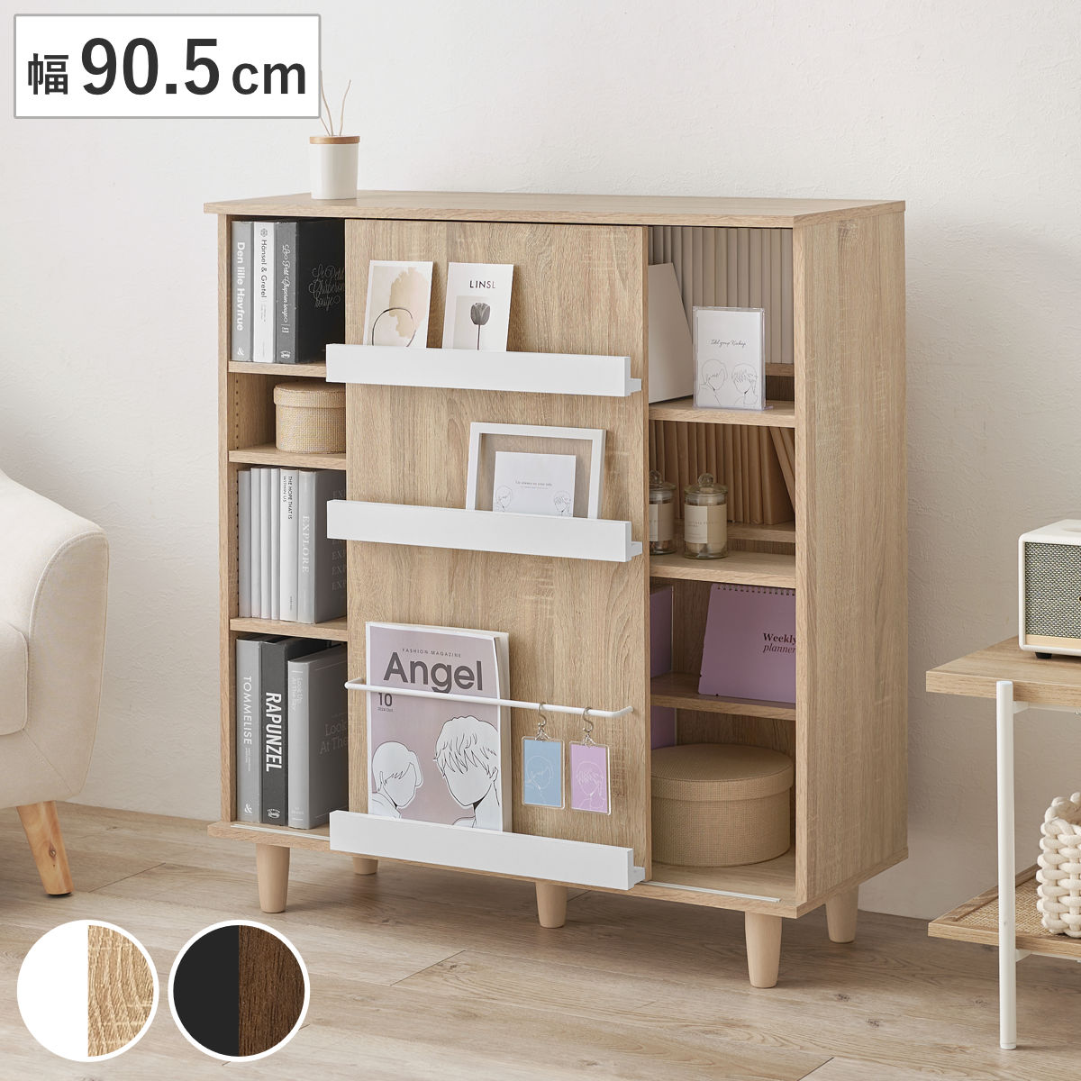 収納家具 収納 本棚 スライド 扉」の人気商品一覧 | 安い商品を通販