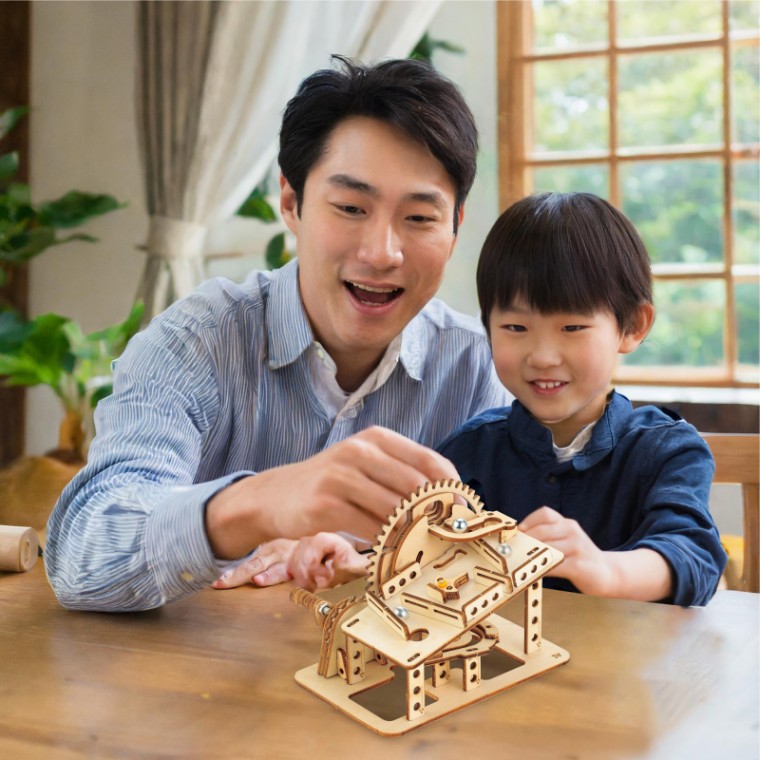 楽天市場】木製ピンボール式コースタークラフトキット 1セット入