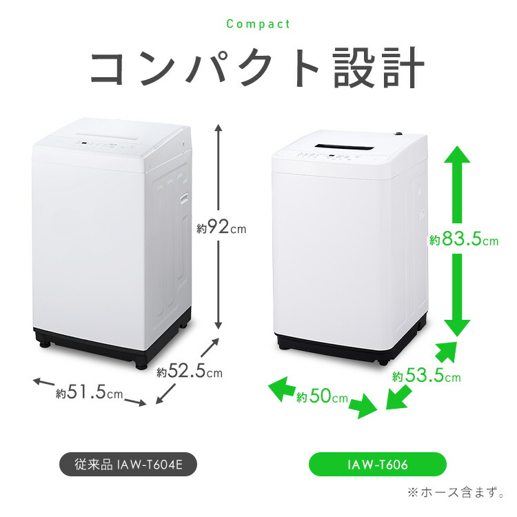 楽天市場】[400円OFFクーポン/くらしにプラス] 洗濯機 6kg 縦型