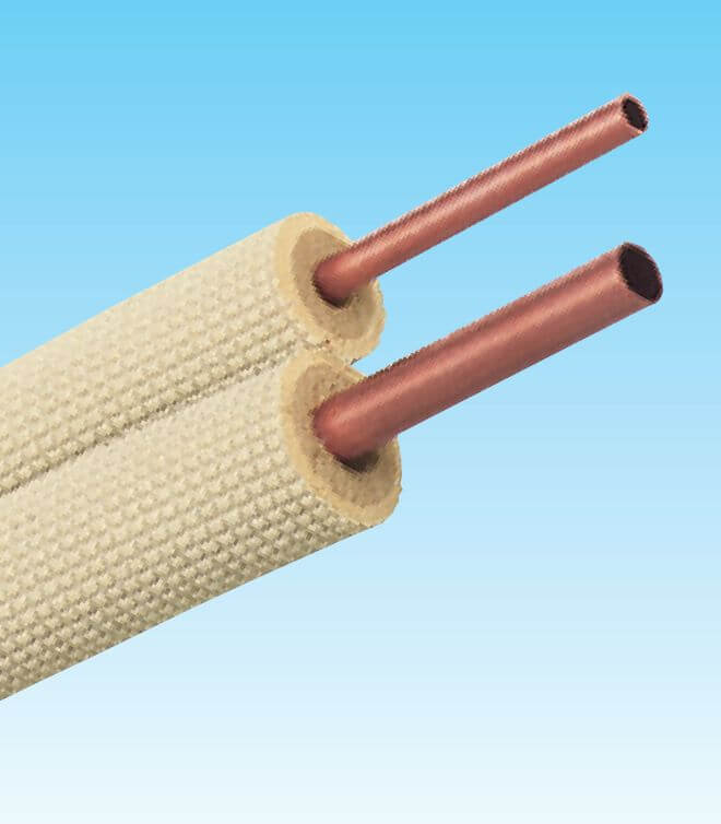 楽天市場】オーケー器材 2分4分 ペアコイル 20M K-HPE24E 冷媒管 ペア